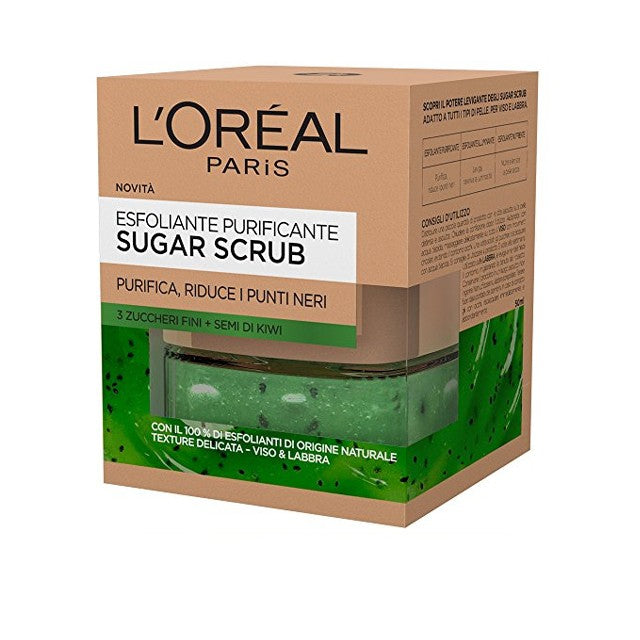 L'Oreal Sugar Srub Purificante Olio oliva 50 ml.