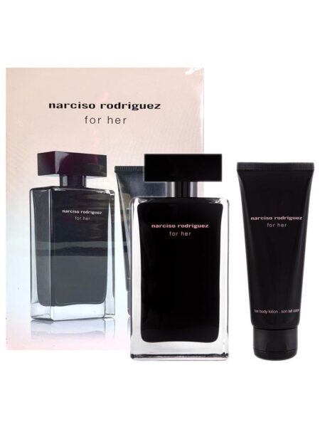 Narciso Rodriguez For Her Edt. 100 ml. + Body lotion 75 ml.