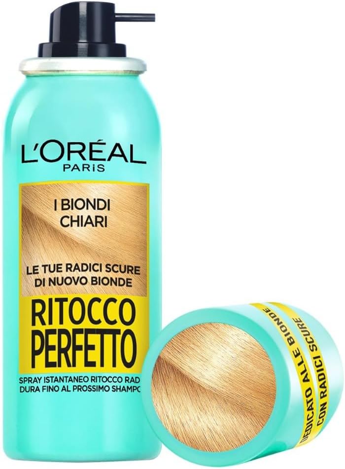 L'oreal Ritocco Capelli Biondi Chiari Dorati 75ml. Spray