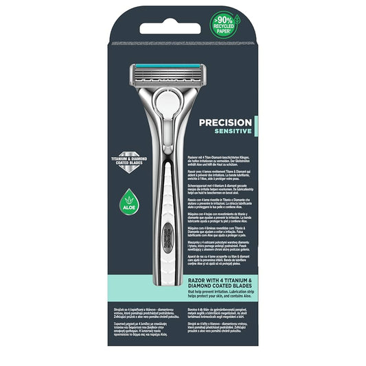 WILKINSONS PRECISION RASOIO 4 LAME + 1 RICARICA