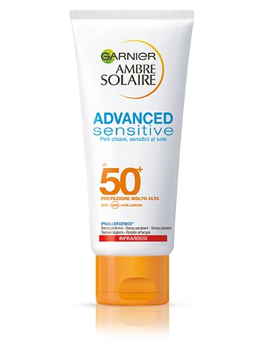 GARNIER AMBRE SOLAIRE ADVANCED FP.50 CREMA PROTETTIVA 50 ML