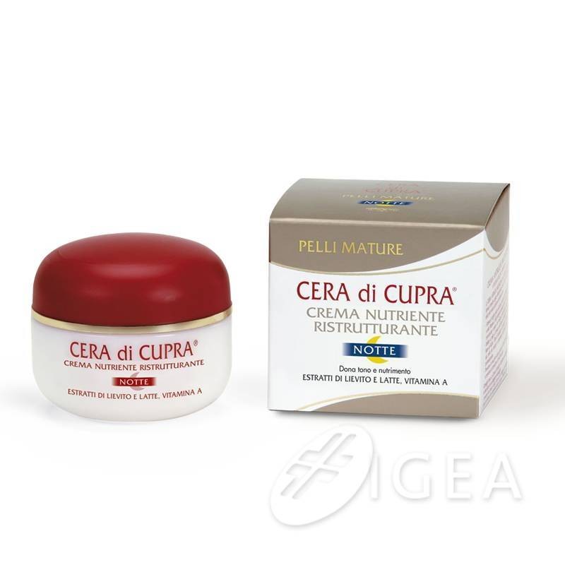 CERA di CUPRA Crema Viso Notte Nutriente 50 ml.