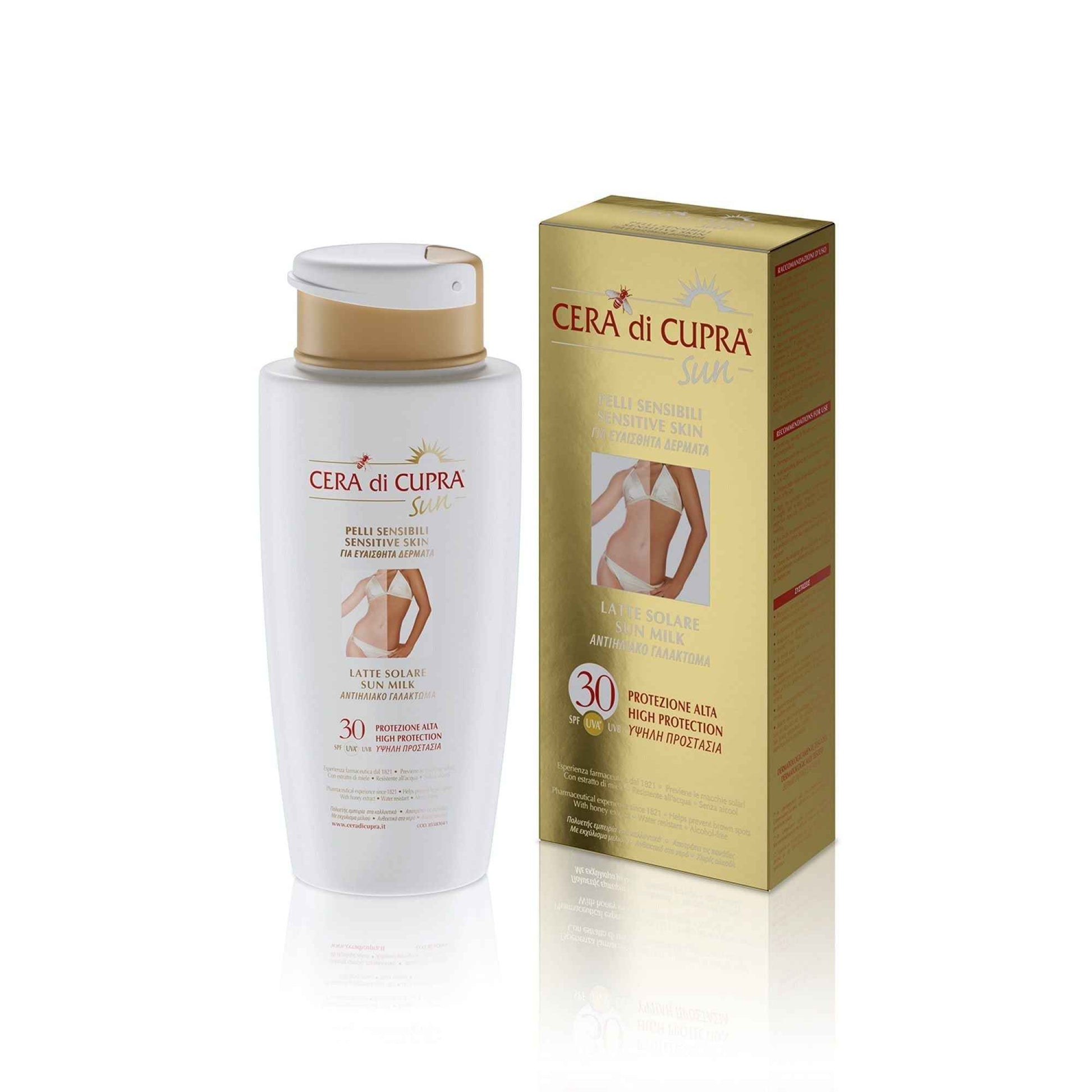 CERA di CUPRA Latte fp.30 Solare 200 ml.