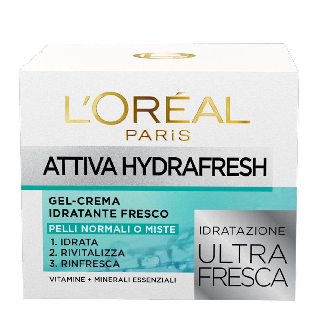 L'Oreal Crema Attiva Hydrafresh p.normali 50 ml.
