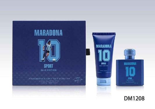 Diego Armando Maradona Cofanetto Edt. Blu 50 ml + Bsh.