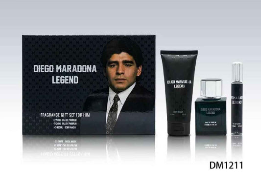 Diego Armando Maradona Cofanetto Profumo Legend 50 ml Edp.+20ml. + Bsh.