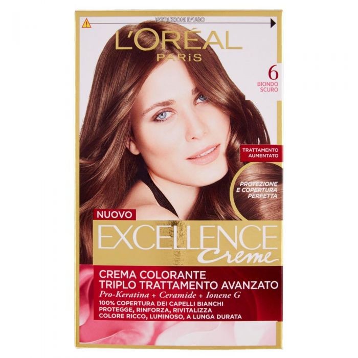 Excellence Crema Colorante N.6 Biondo Scuro