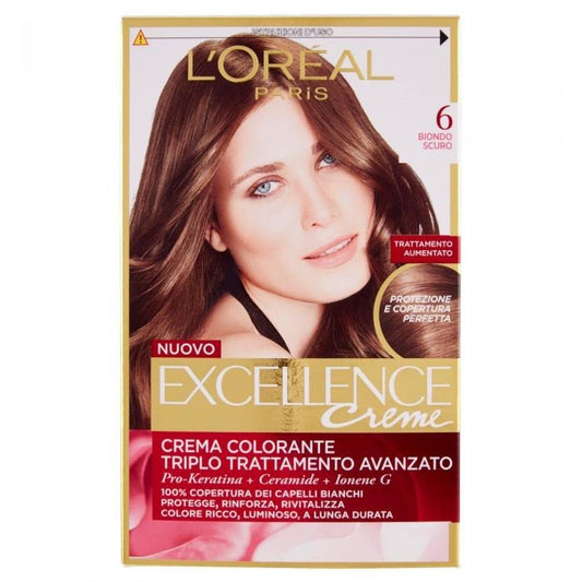 Excellence Crema Colorante N.6 Biondo Scuro