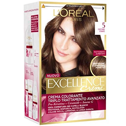 Excellence Crema Colorante N.5 Castano Chiaro