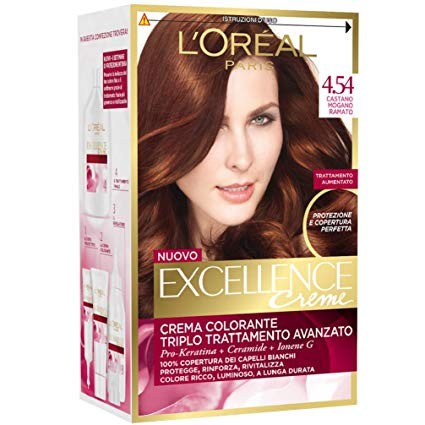 Excellence Crema Colorante N.4.54 Castano Mogano Ramato