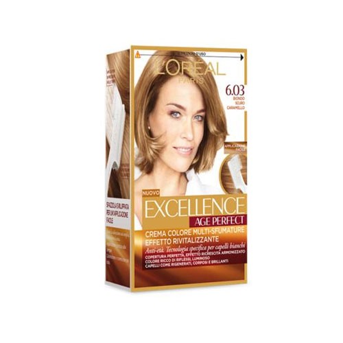 Excellence Age Perfect - Tintura per Capelli n.6.03 Biondo Scuro Caramello
