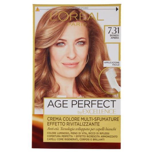 Excellence Age Perfect - Tintura per Capelli n.7.31 Biondo Ambra