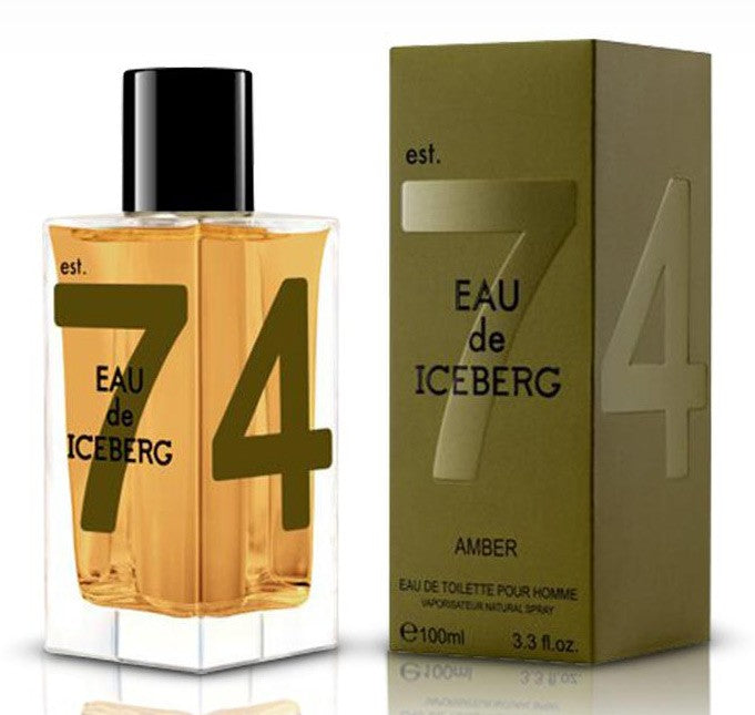 Iceberg 74 Eau de Iceberg  Amber 100 ml. edt. Spray