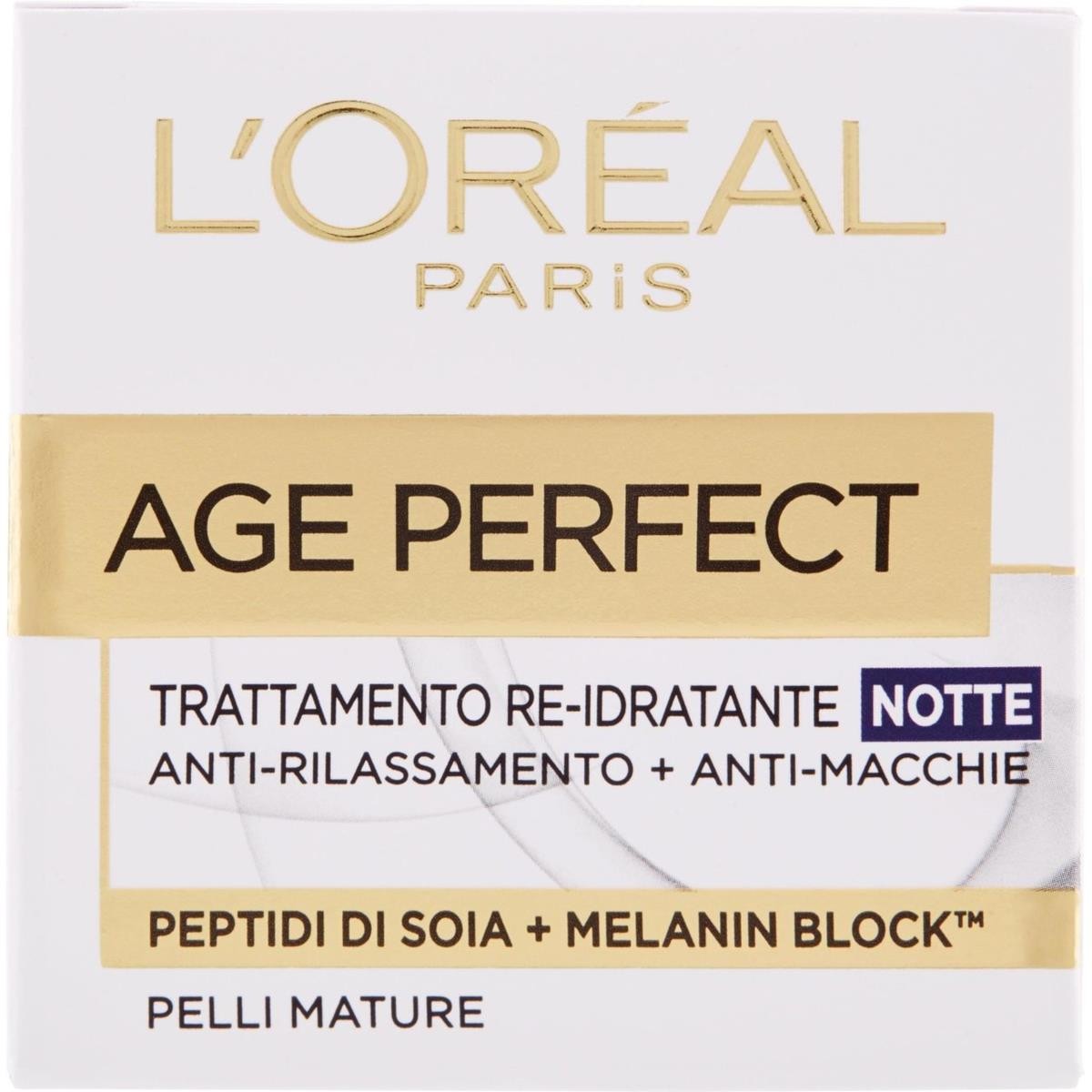 L'Oreal AGE PERFECT Trattamento Re-Idratante Notte 50 ml. p.mature