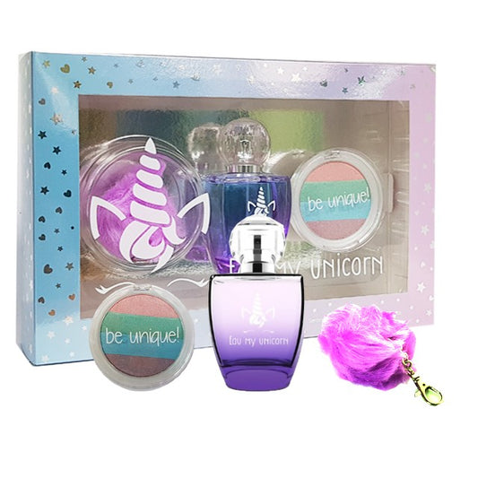 My Unicorn edt. per bambini 100 ml Spray & Ombretto & Portachiavi Cofanetto