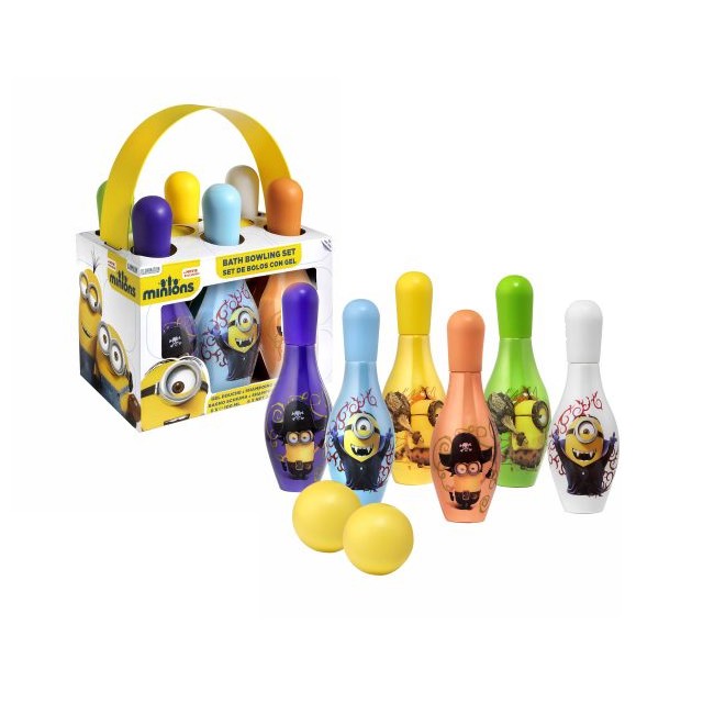 Minions Bowling Set Bagnoschiuma & shampoo 6 pz