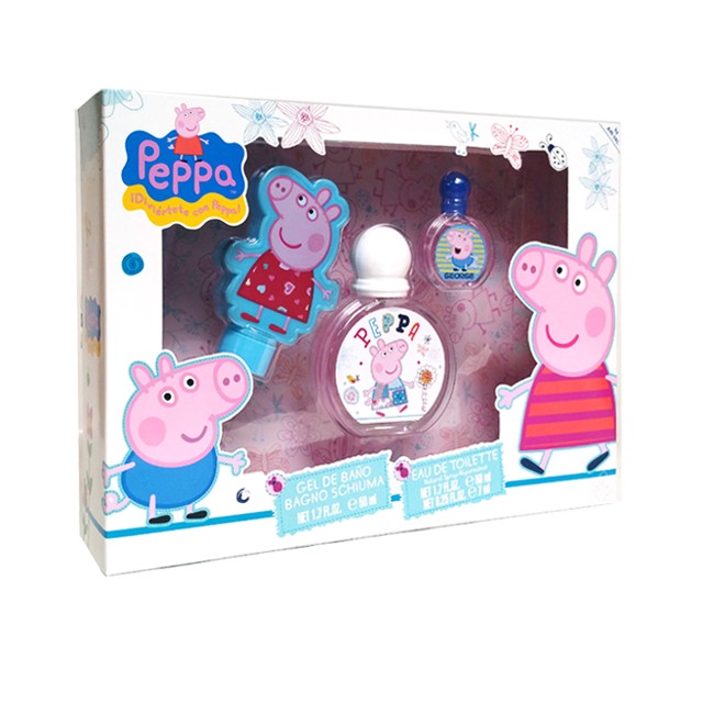 Peppa Pig edt. 50 ml. per bambini & Bsh. 50 ml. & Miniature Cofanetto
