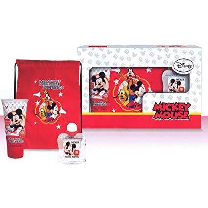 MicKey Mouse edt. baby 50 ml. & Bagnoschiuma 100 ml.& Bag Sport