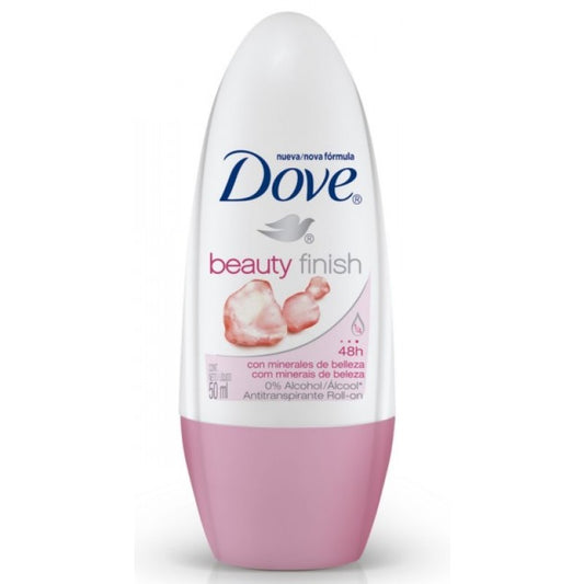 DOVE Deo. Roll-On Beauty finish con minerale Perlescente 50 ml.