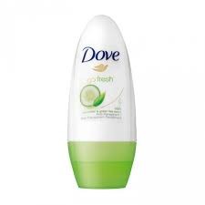 DOVE Deo. Roll-On Go fresh Cetriolo e Te' Verde no-Alcol 50 ml.