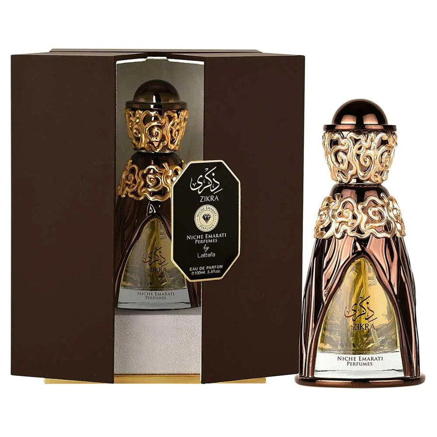 Lattafa Perfumes Niche Emarati Zikra Eau De Parfum 100 ml Unisex Fragrance
