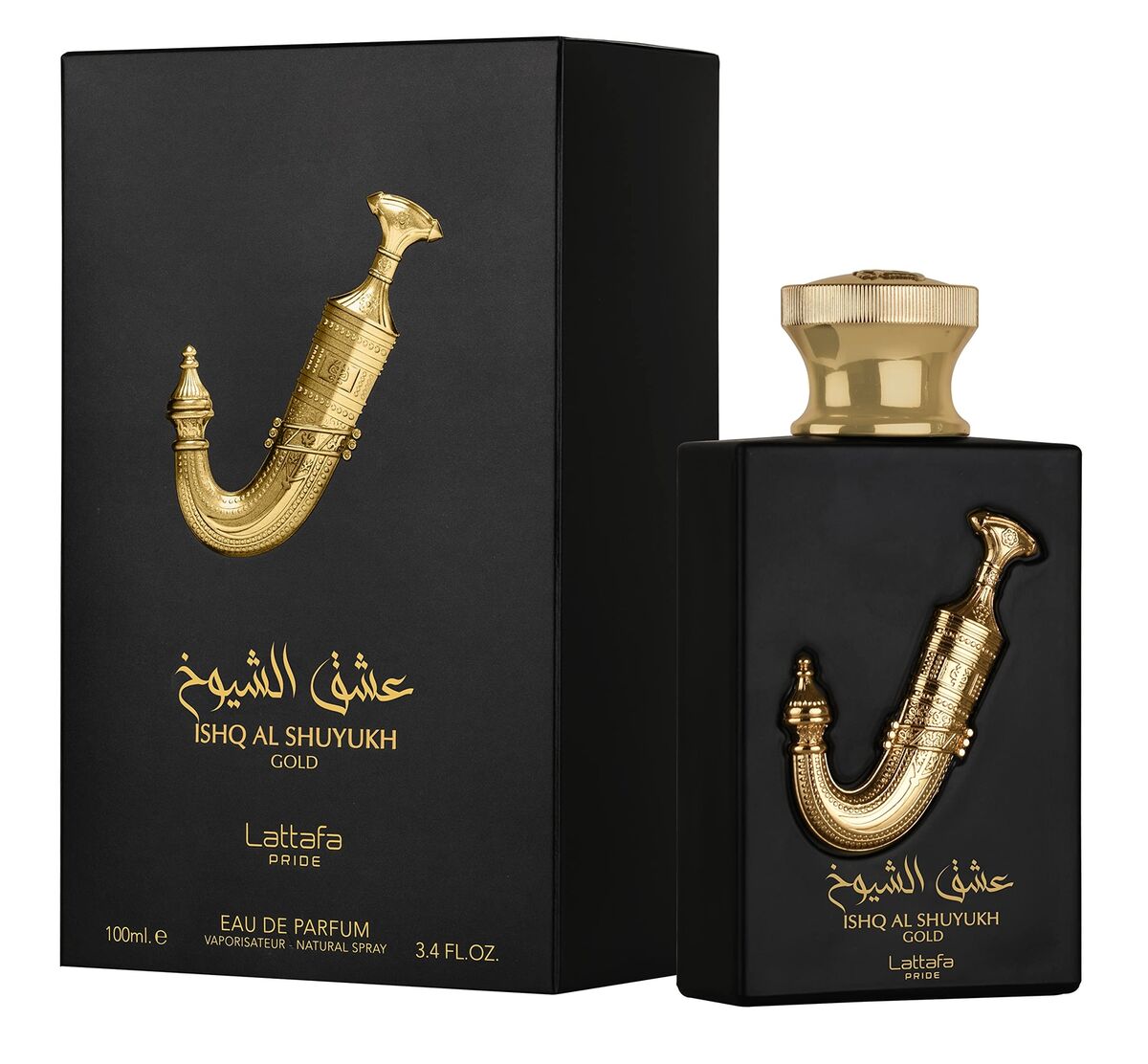 Lattafa Perfumes ISHQ AL SHUYUKH GOLD&nbsp; Eau De Parfume 100 ml.