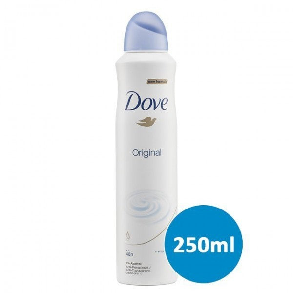 Dove Deodorante Original Spray 250 ml. Maxiformato