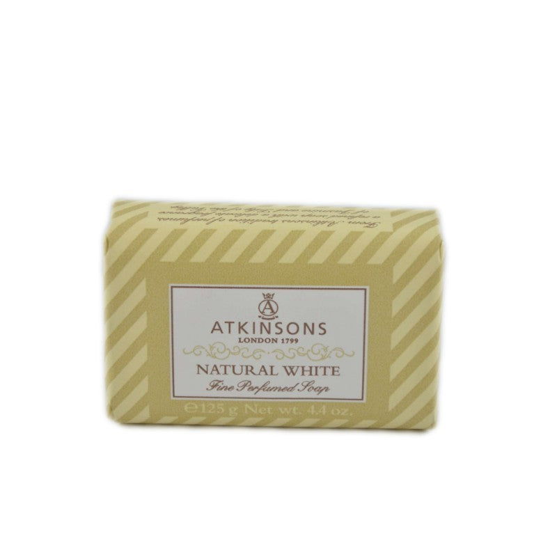 Atkinsons Fine Perfumed Soaps Sapone Natural White 125 gr.