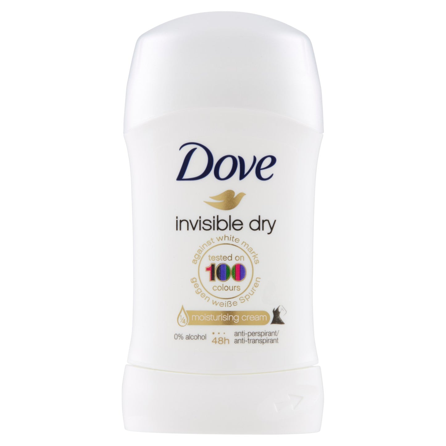 DOVE Deodorante Stick Invisible Dry Senza Alcool Antimacchia 30 ml.