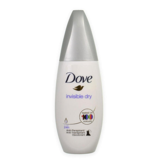 DOVE Deodorante Vapo 75 ml. Invisible Dry Senza Alcool Antimacchia