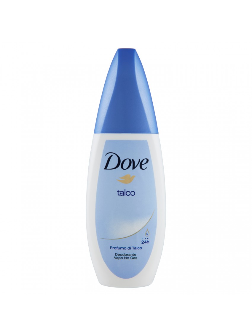 DOVE Deodorante Vapo Talco Senza Alcool 75 ml.