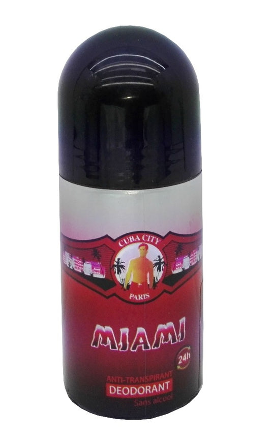 Cuba Paris Miami Deodorante Roll On 50 ml
