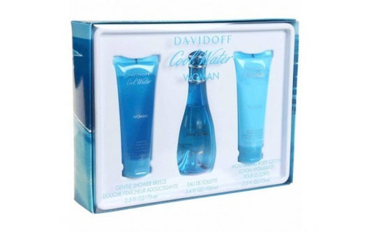 Davidoff Cool Water Femme edt. 100 ml. & B.Latte & bsh. Cofanetto