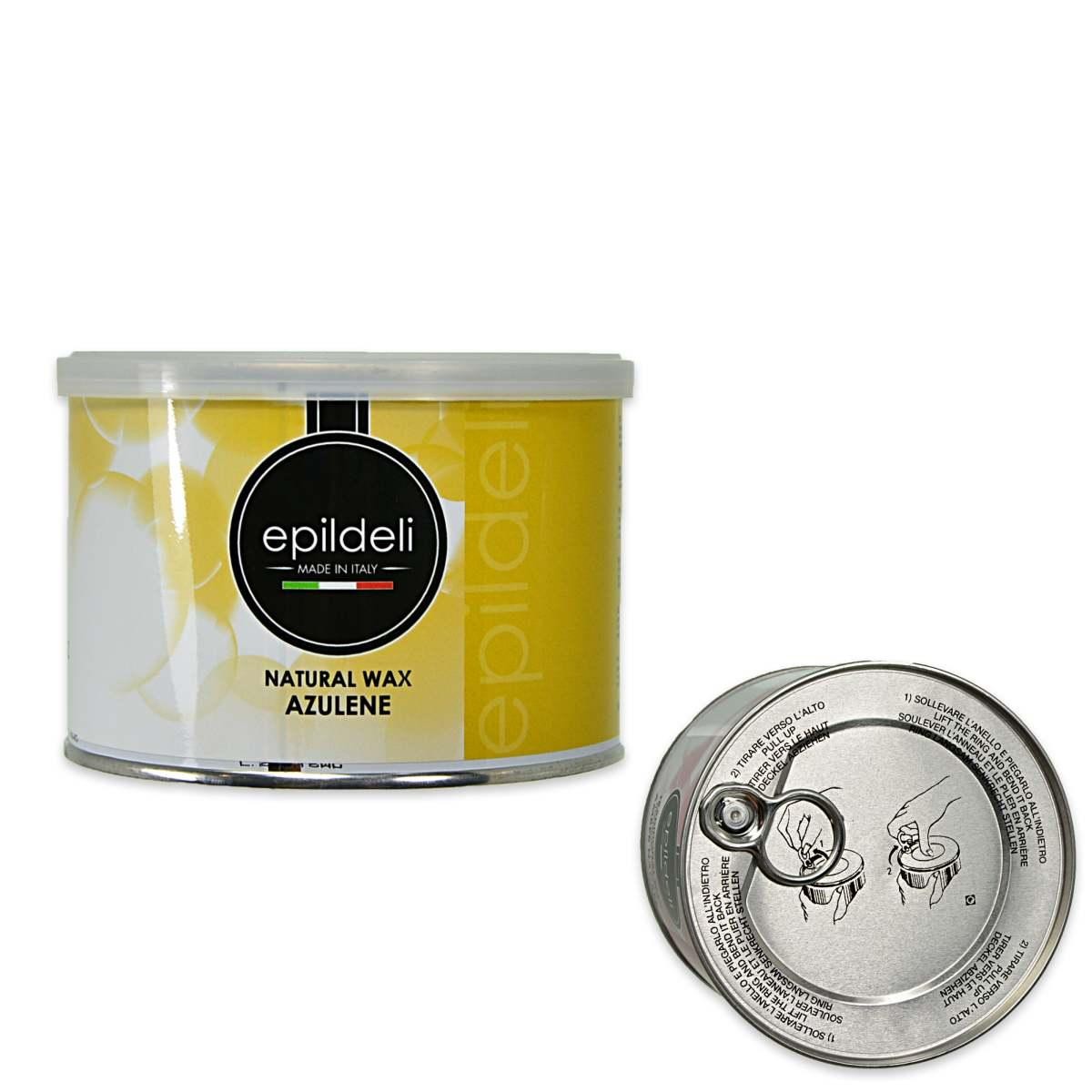 Cera Depilatoria Epildeli Azulene 400 ml.