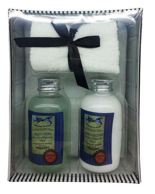 Emanuela Biffoli Conf. Bagno Crema 100 mlm + Crema Idratante 100 ml Al Legno di Cachemire