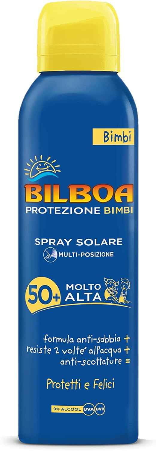 Bilboa Burrocacao Bimbi Solare Spray 150 ml. SPF 50+ Molto Alta
