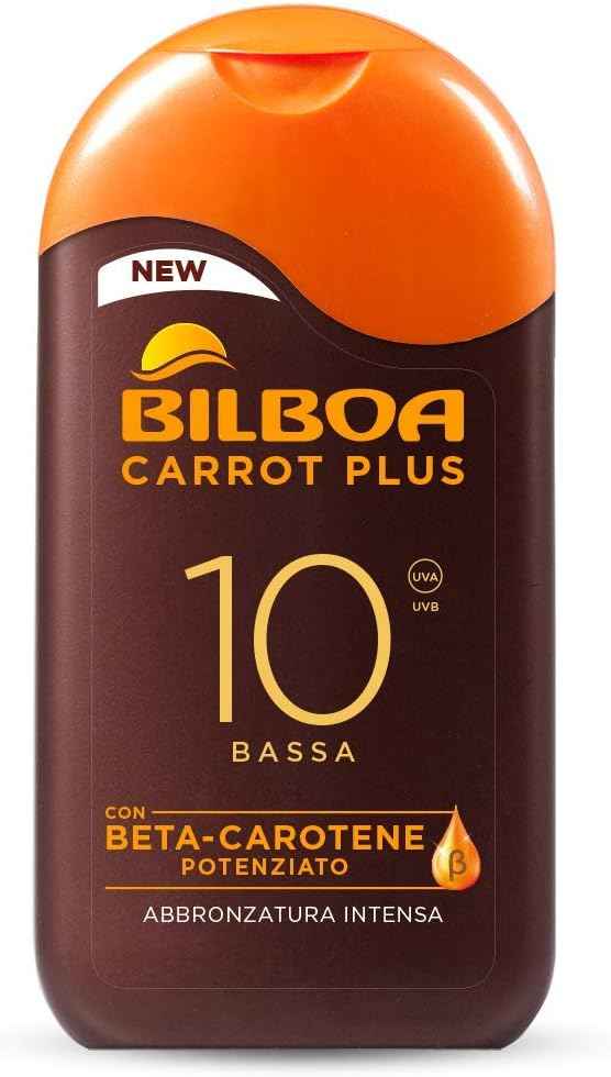 Bilboa Carrot Plus Bronze 10-Spf. Latte 200 ml.