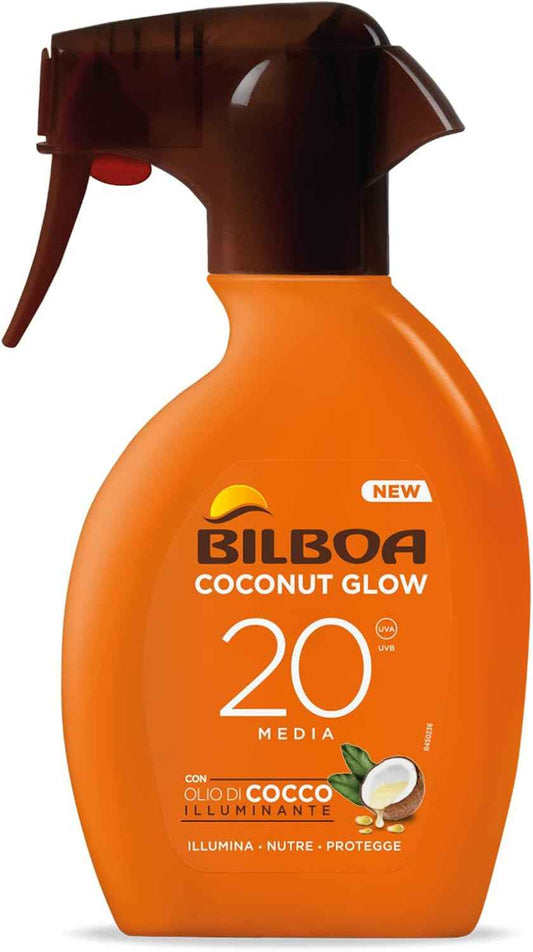 Bilboa Coconutt Glow Solare Aquabronze 250 ml. Trigger