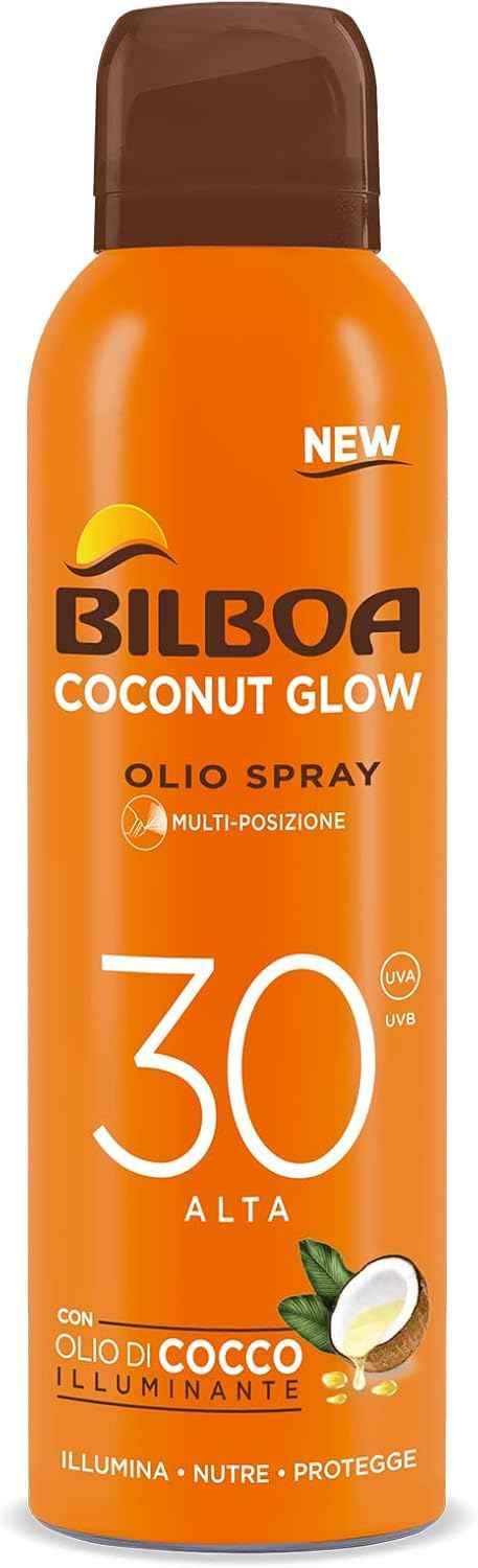 Bilboa Coconutt Glow Latte Solare 30-Spf. 150 ml. Spray