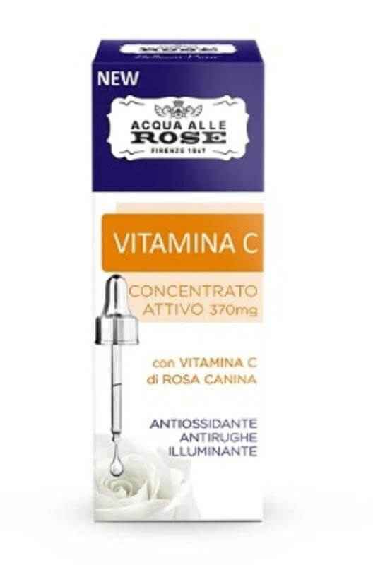 Siero Vitamina C Roberts Acqua alle Rose Concentrato Attivo 30 ml