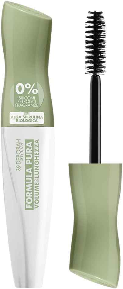 Deborah Mascara Formula Pura 0% Siliconi Volumizzante Nero