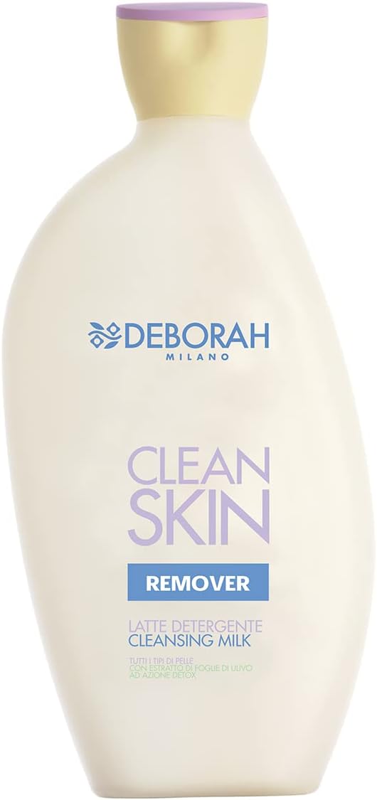 Deborah Latte Detergente Con estratto foglie di Ulivo 400 ml. Maxiformato
