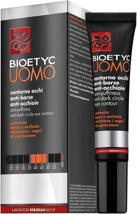 Bioetyc Uomo Crema Contorno Occhi Anti Borse 15 ml.