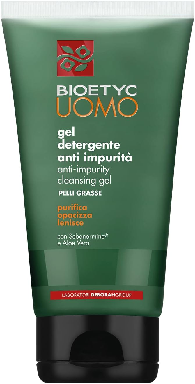 Bioetyc Uomo Gel Detergente Anti Impurità 150 ml.