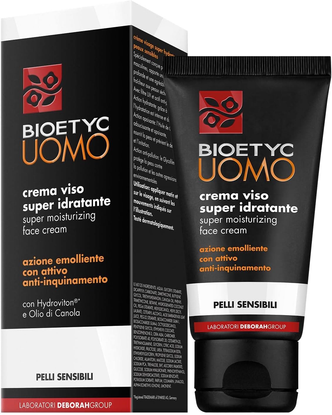 Bioetyc Uomo Crema Viso Super Idratante 50 ml.