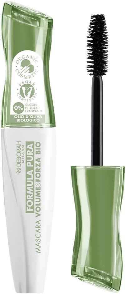 Deborah Mascara Formula Pura 0% Silico Parabeni Vniolume Forza Bio Nero