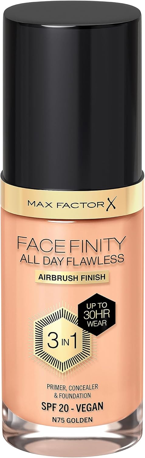 MAX FACTOR Fondo Tinta Face Finity Colore 75 Golden