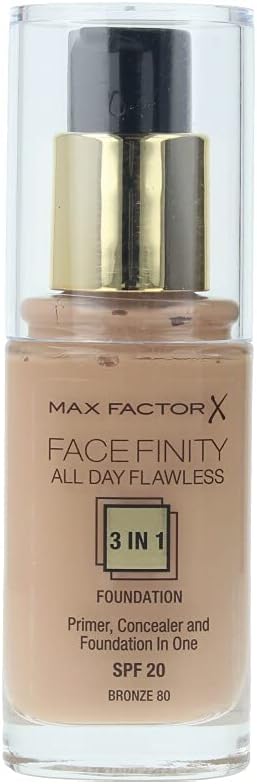 MAX FACTOR Fondo Tinta Face Finity Colore 80 Bronze