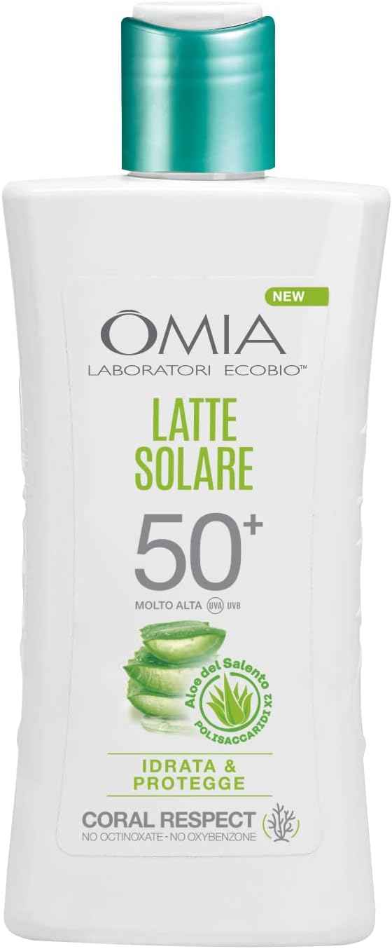 Omia Solare Latte con Aloe Vera Spf.50 crema 200 ml.