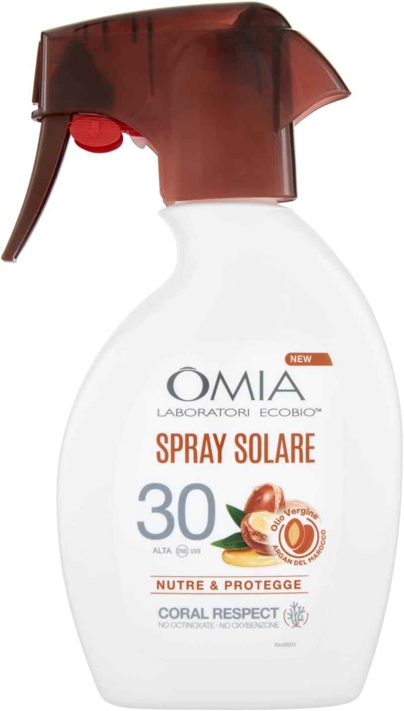 Omia Solare Latte con Argan Spf.30 Trigger 250 ml.